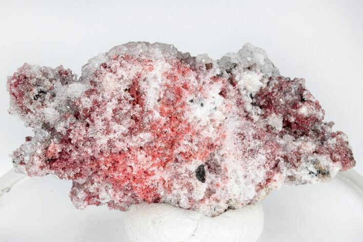 Vibrant-Red Cinnabar with Calcite - Cocineras Mine #212754